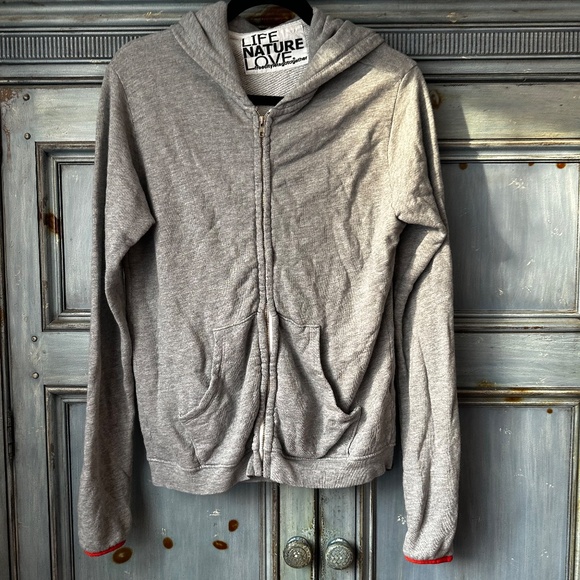 Freecity LNL Gray Zip Up Hoodie Size 1 (S) - Picture 4 of 11